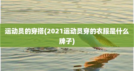 运动员的穿搭(2021运动员穿的衣服是什么牌子)