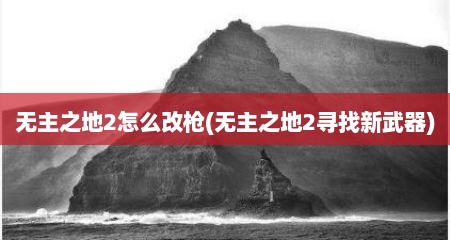 无主之地2怎么改枪(无主之地2寻找新武器)