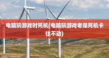 电脑玩游戏时死机(电脑玩游戏老是死机卡住不动)