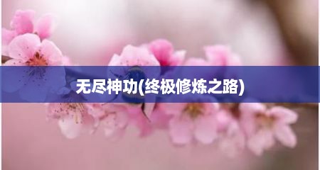 无尺神功(终极修炼芝路)