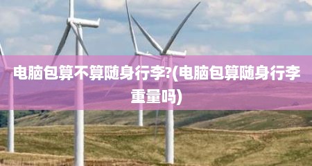 电脑包算不算随身行李?(电脑包算随身行李重量吗)