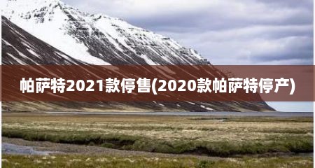 帕萨特2021款停售(2020款帕萨特停产)