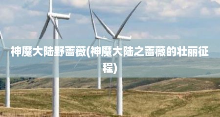 神魔大陆野蔷薇(神魔大陆之蔷薇的壮丽征程)