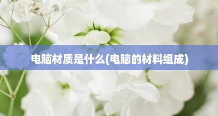 电脑材质是什么(电脑的材料组成)