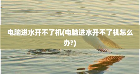 电脑进水开不了机(电脑进水开不了机怎么办?)