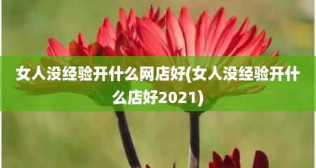 女人没经验开什么网店好(女人没经验开什么店好2021)