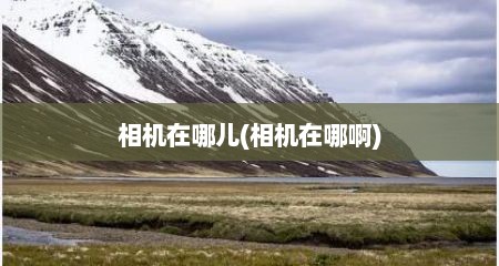 相机在哪儿(相机在哪啊)