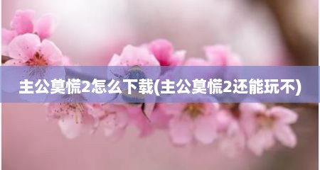 主公莫慌2怎么下载(主公莫慌2还能玩不)