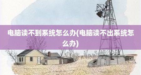 电脑读不到系统怎么办(电脑读不出系统怎么办)