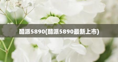 酷派5890(酷派5890最新上市)