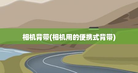 相机背带(相机用的便携式背带)