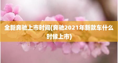 全新奔驰上市时间(奔驰2021年新款车什么时候上市)