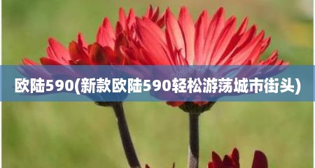 欧陆590(新款欧陆590轻松游荡城市街头)