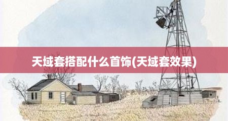 天域套搭配什么首饰(天域套效果)