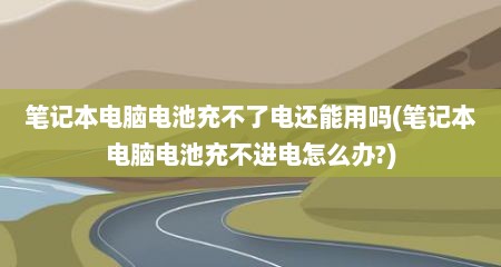 笔记本电脑电池充不了电还能用吗(笔记本电脑电池充不进电怎么办?)