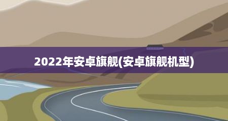 2022年安卓旗舰(安卓旗舰机型)