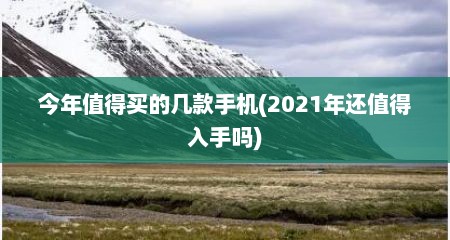 今年值得买的几款手机(2021年还值得入手吗)