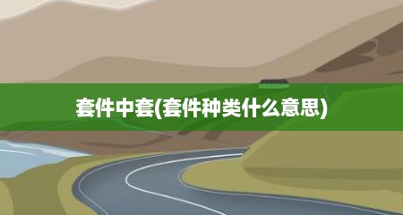 套件中套(套件种类什么意思)
