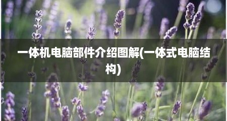 一体机电脑部件介绍图解(一体式电脑结构)
