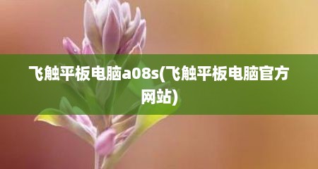 飞触平板电脑a08s(飞触平板电脑官方网站)