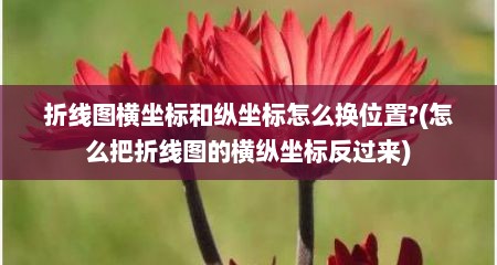 折线图横坐标和纵坐标怎么换位置?(怎么把折线图的横纵坐标反过来)