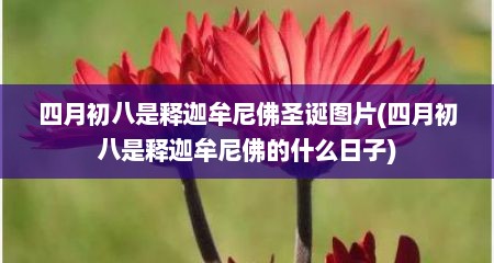 四月初八是释迦牟尼佛圣诞图片(四月初八是释迦牟尼佛的什么日子)