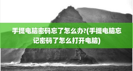 手提电脑密码忘了怎么办?(手提电脑忘记密码了怎么打开电脑)