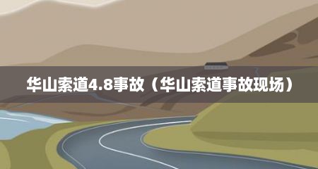 华山索道4.8事故（华山索道事故现场）