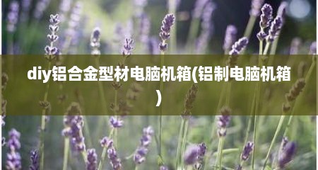 diy铝合金型材电脑机箱(铝制电脑机箱)