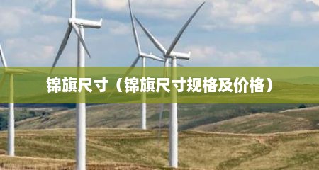 锦旗尺寸（锦旗尺寸规格及价格）