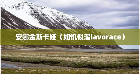 安娜金斯卡娅（如饥似渴lavorace）