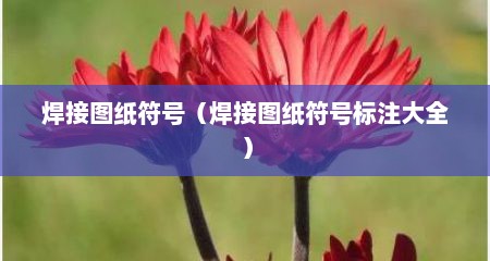 焊接图纸符号（焊接图纸符号标注大全）