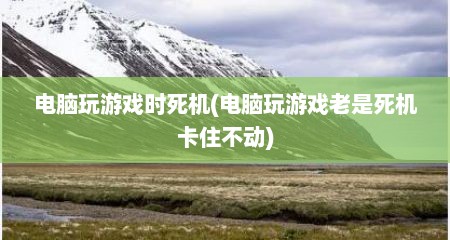 电脑玩游戏时死机(电脑玩游戏老是死机卡住不动)