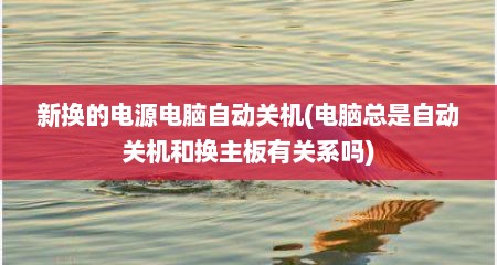新换的电源电脑自动关机(电脑总是自动关机和换主板有关系吗)