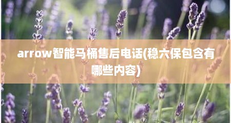arrow智能马桶售后电话(稳六保包含有哪些内容)