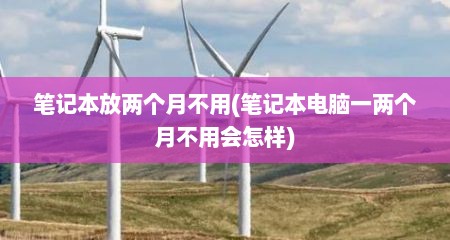 笔记本放两个月不用(笔记本电脑一两个月不用会怎样)