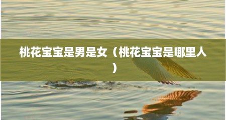 桃花宝宝是男是女（桃花宝宝是哪里人）