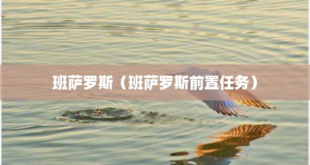 班萨罗斯（班萨罗斯前置任务）
