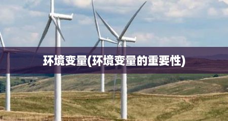 环境变量(环境变量的重要性)
