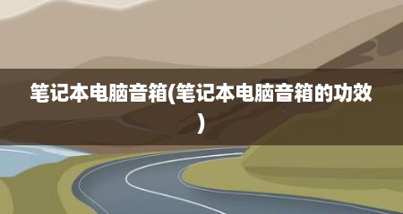 笔记本电脑音箱(笔记本电脑音箱的功效)
