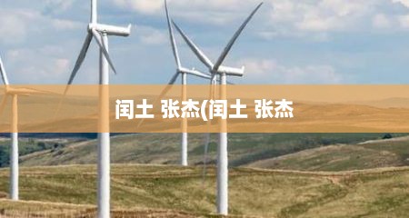 闰土 张杰(闰土 张杰