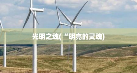 光明之魂(“明亮的灵魂)