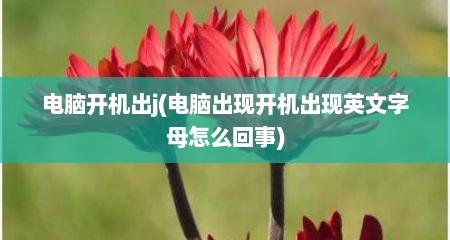 电脑开机出j(电脑出现开机出现英文字母怎么回事)