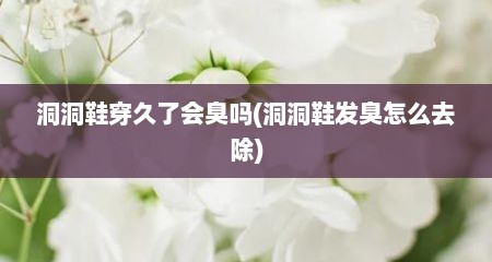 洞洞鞋穿久了会臭吗(洞洞鞋发臭怎么去除)