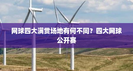 网球四大满贯场地有何不同？四大网球公开赛