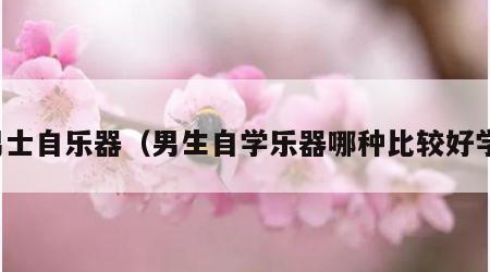 男士自乐器（男生自学乐器哪种比较好学）