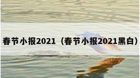 春节小报2021（春节小报2021黑白）