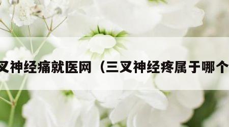 三叉神经痛就医网（三叉神经疼属于哪个科）