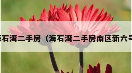 海石湾二手房（海石湾二手房南区新六号）