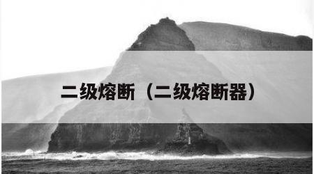 二级熔断（二级熔断器）